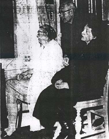 Victims of the Broadway fire left homeless, January 14, 1964