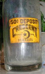 Crescent Beverage deposit seltzer bottle — Schimpf's Camden, second view
