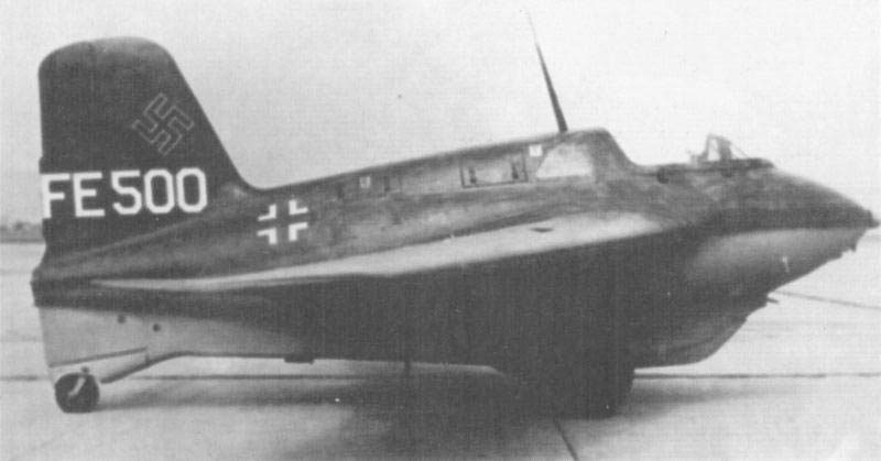Captured Me-163B Komet FE-500 tested at Muroc Field, April–May 1946