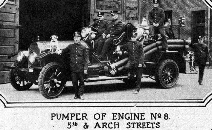 Camden Fire Department group photograph, 1926