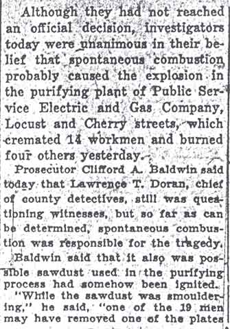 Camden Courier-Post, March 10, 1932 — article columns