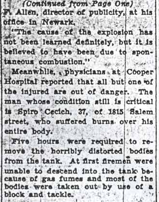 Camden Courier-Post, March 10, 1932 — article continued
