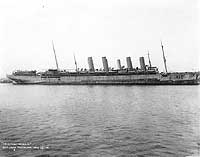 Kronprinz Wilhelm at Philadelphia Navy Yard, 26 March 1917
