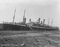 Prinz Eitel Friedrich interned at Philadelphia Navy Yard, 28 March 1917