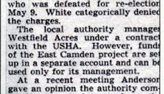 Housing Authority of the City of Camden, June 1939