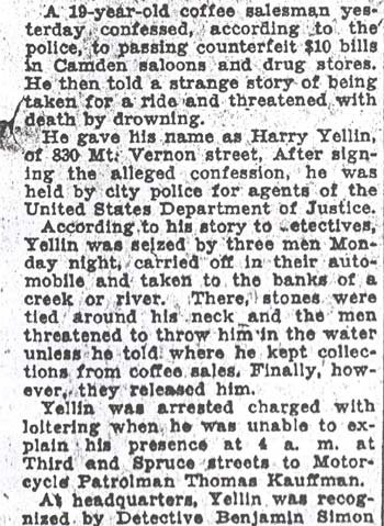 Camden Morning Post, October 15, 1933 (part 2)