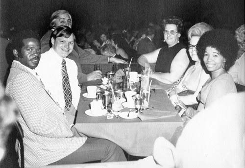 1971 IAFF Convention Banquet — three Camden couples