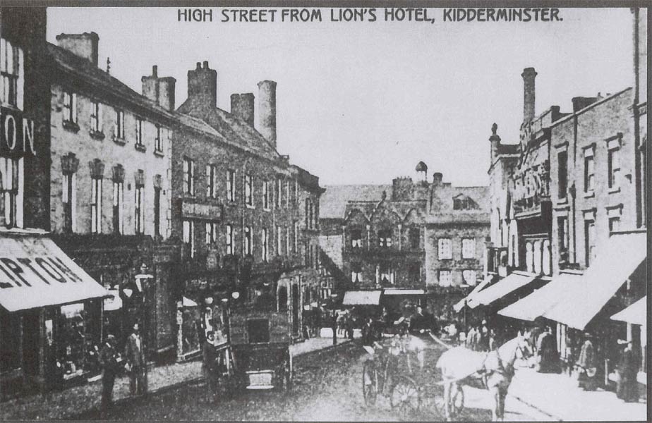 Kidderminster High Street around 1900