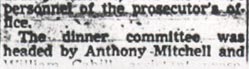 Larry Doran retirement, April 1950