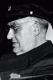 Patrolman Leon F. Feltz in Car 31, Camden Police Department, 1958