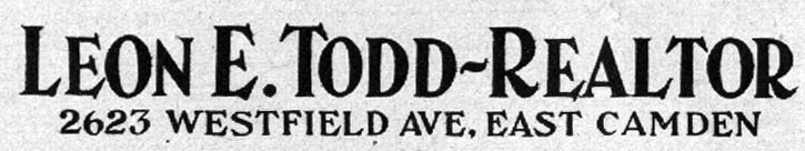 1926 neighborhood panorama