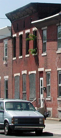 1181 Liberty Street, home of the Woodrow Wilson Democratic Club in the 1930s and 1940s