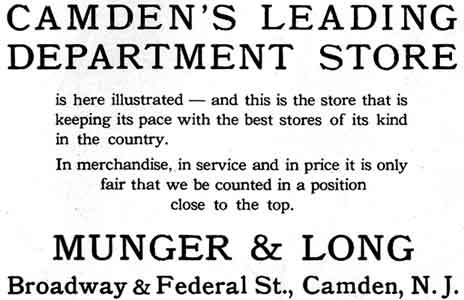 Munger & Long advertisement, 1915, part 2
