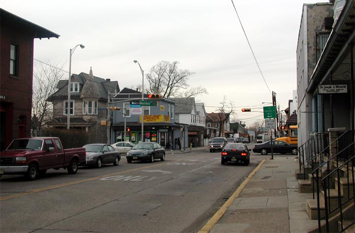 North 27th Street and Westfield Avenue as seen from 2 North 27th Street, Camden — February 27, 1904