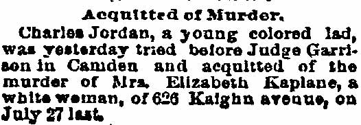 Philadelphia Inquirer, October 31, 1893