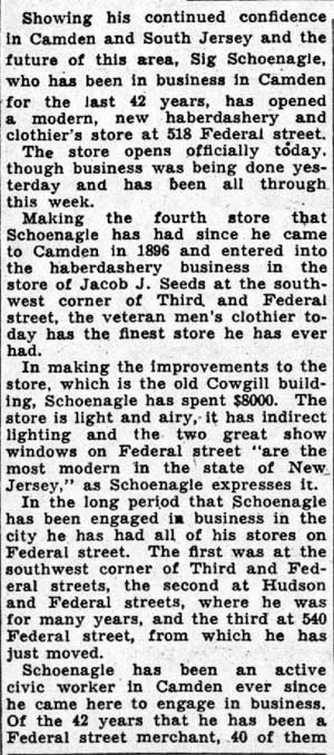 Camden Courier-Post, January 28, 1938