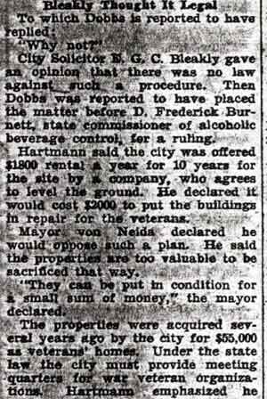 Commissioners Reject Bars for City Hall (continued), Camden Courier-Post, August 14, 1936