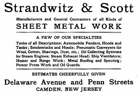 Strandwitz & Scott advertisement, 1915