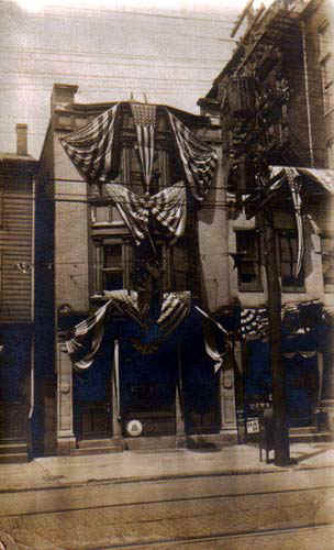 407 & 409 Market Street, the Temple Bar & Hotel circa 1912