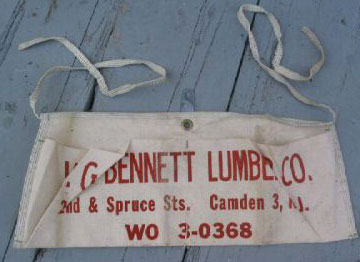 Volney G. Bennett Lumber Company bag
