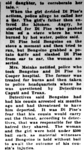 Camden Courier-Post, January 9, 1928 — article text, right column