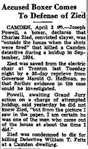 Accused Boxer Comes To Defense of Zied, Trenton Times, April 3, 1936