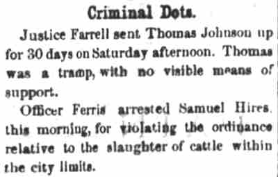 Criminal Dets., Camden Post, December 4, 1876