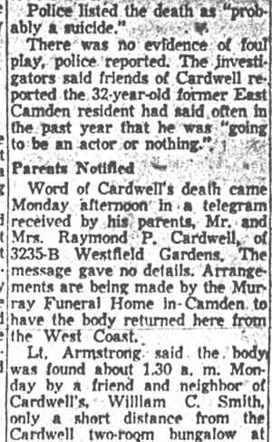 Camden Courier-Post February 2, 1954, page 3