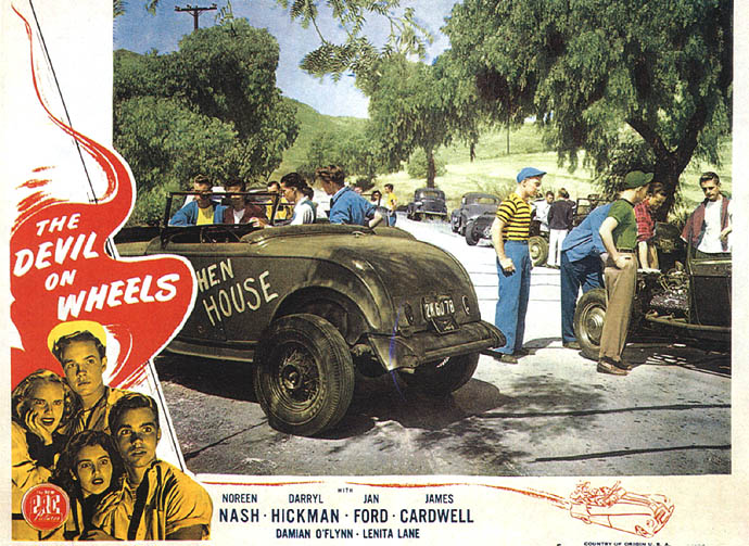 The Devil on Wheels (1947) lobby card
