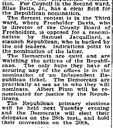 Philadelphia Inquirer, March 17, 1895 — Politics in Stockton, part 2