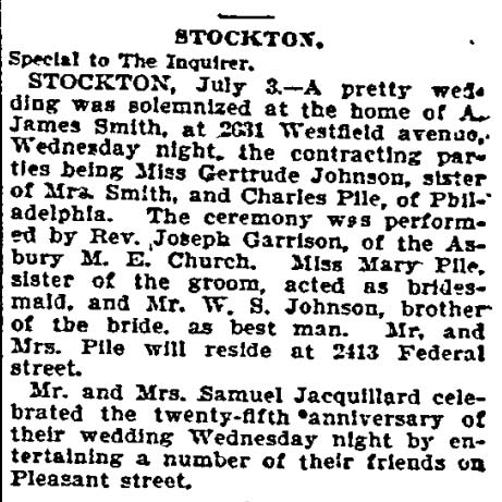 Philadelphia Inquirer, July 3, 1897 — Stockton