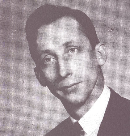 John Moullette as a college professor