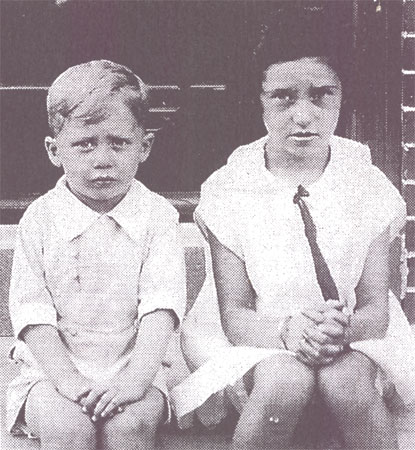 John Moullette and Lydie Baumeister, circa 1930