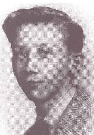 John Moullette in high school