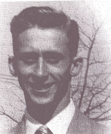 John Moullette as a college student