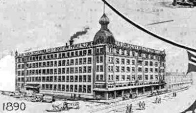 J. B. Van Sciver adds fifth story at Delaware Avenue and Federal Street, 1890