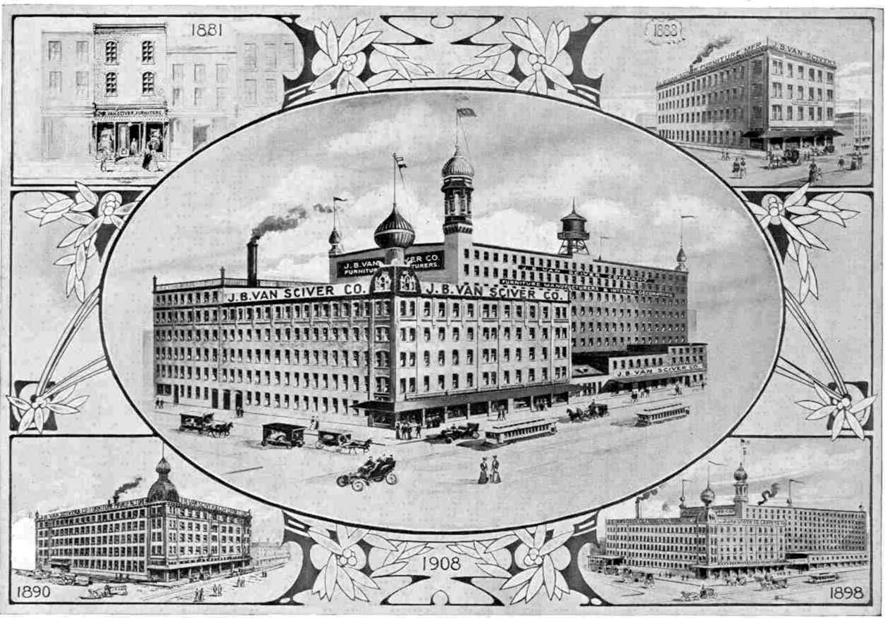 J. B. Van Sciver Co. advertisement from Official Historical Souvenir, 1908