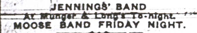 Camden Post-Telegram, October 14, 1912 - Moose Band article