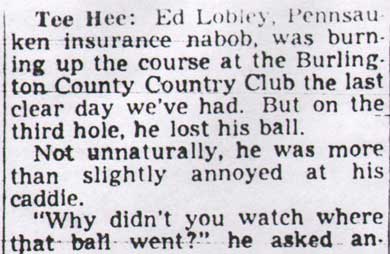 Checked and Double Checked column by Jiminy, Camden Courier-Post June 5, 1948, page 13