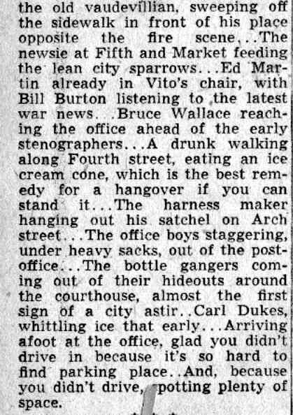 Checked and Double Checked column by Jiminy, Camden Courier-Post July 26, 1941, page 3