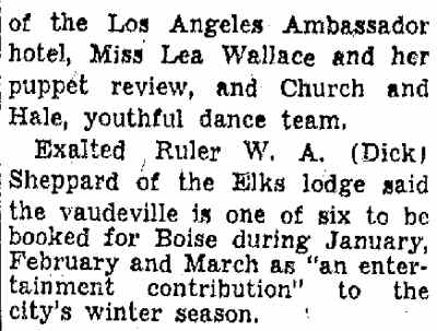 Idaho Statesman January 21, 1950 — photo