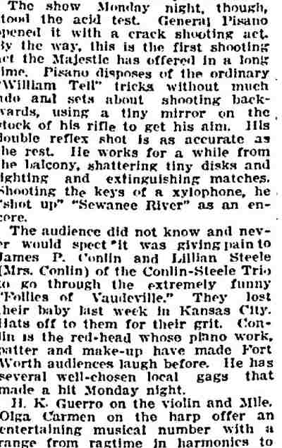 Fort Worth Star-Telegram February 2, 1915 — continuation