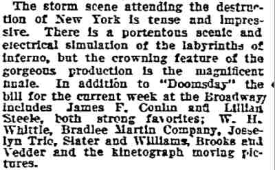 Philadelphia Inquirer November 10, 1907 — continuation