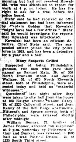 Camden Evening Courier, September 19, 1928, continued