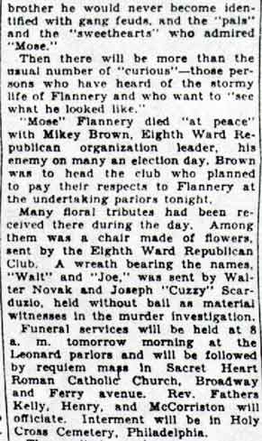 Camden Evening Courier September 21, 1928 — clipping 4