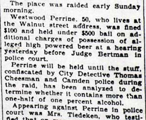 Camden Evening Courier, September 26, 1928, page 5