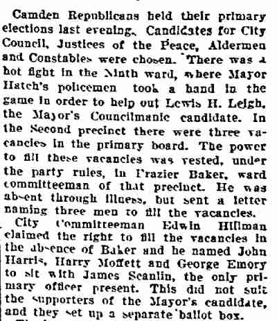 Philadelphia Inquirer, February 20, 1900 — Police Take a Hand, page 2