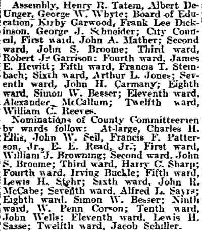 Philadelphia Inquirer, September 8, 1909 — Election Law, page 2