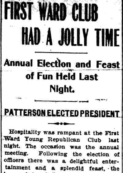 Camden Daily Courier, January 12, 1904 – group photo, page 1