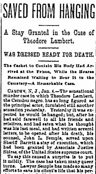 Wilkes-Barre Times, January 4, 1895, page 1